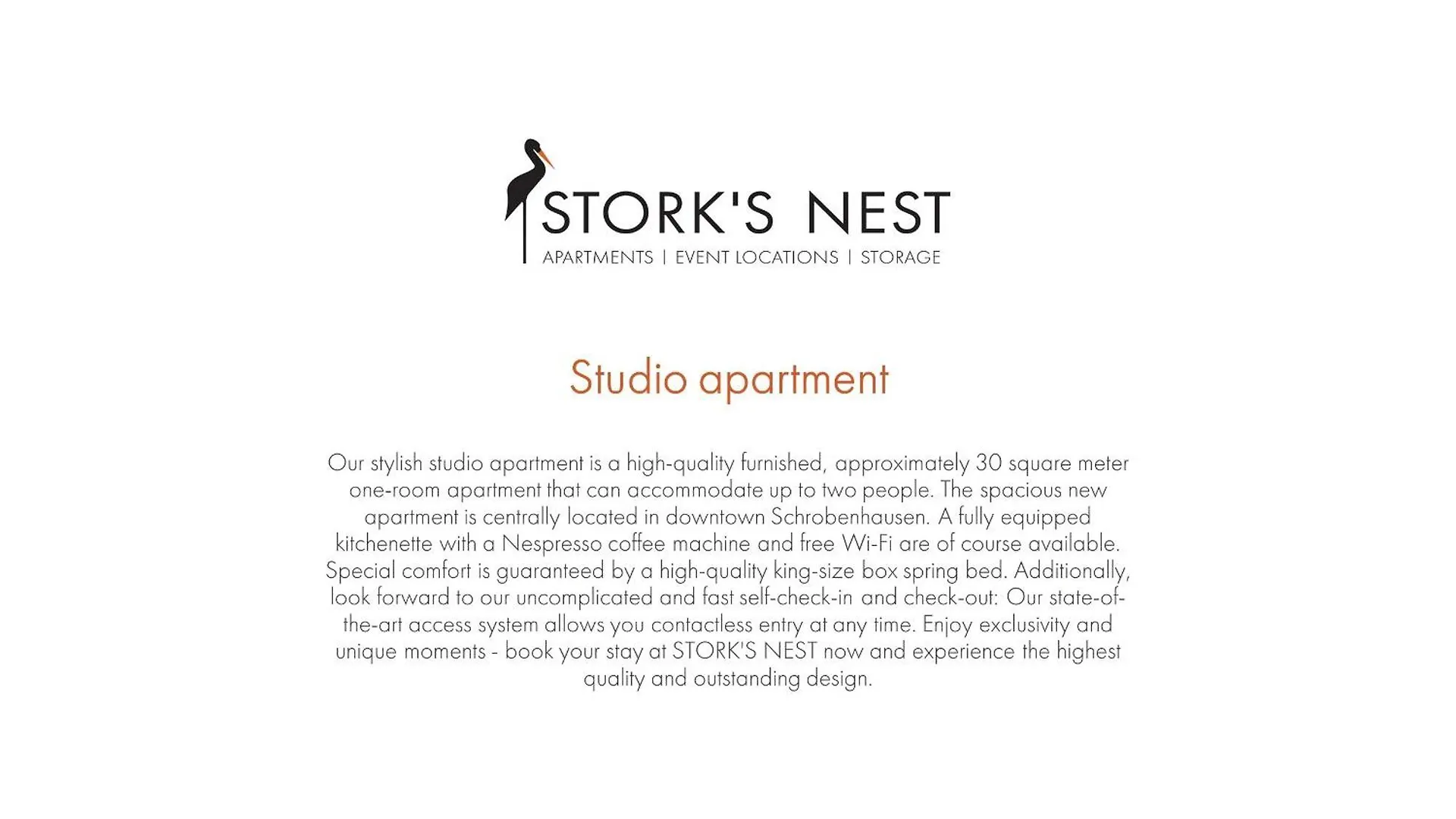 شقة Stork'S Nest شروبنهاوزن