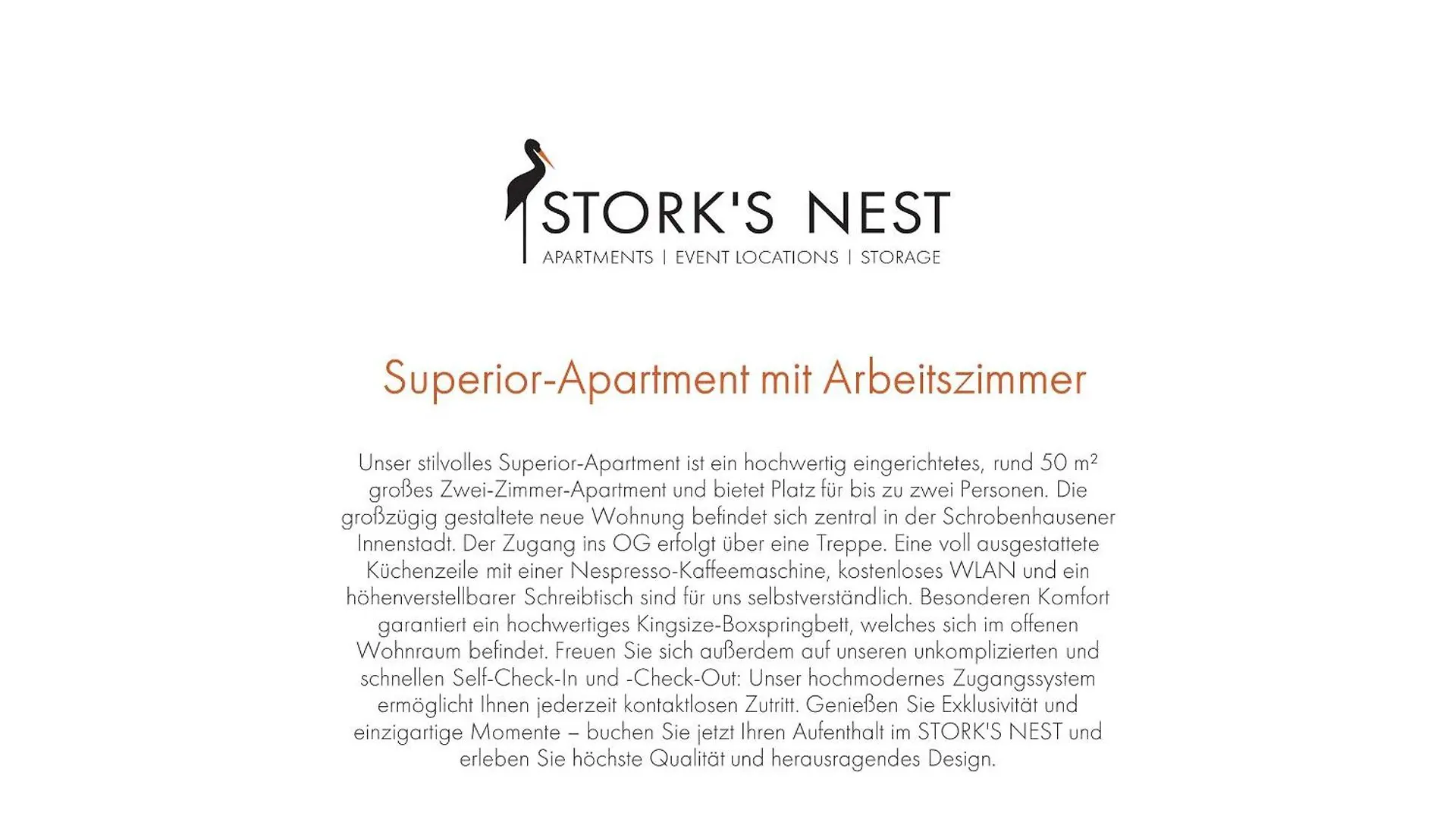 شقة Stork'S Nest شروبنهاوزن