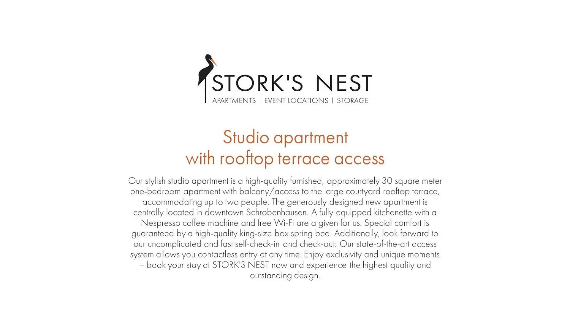 Апартаменты Stork'S Nest Шробенхаузен