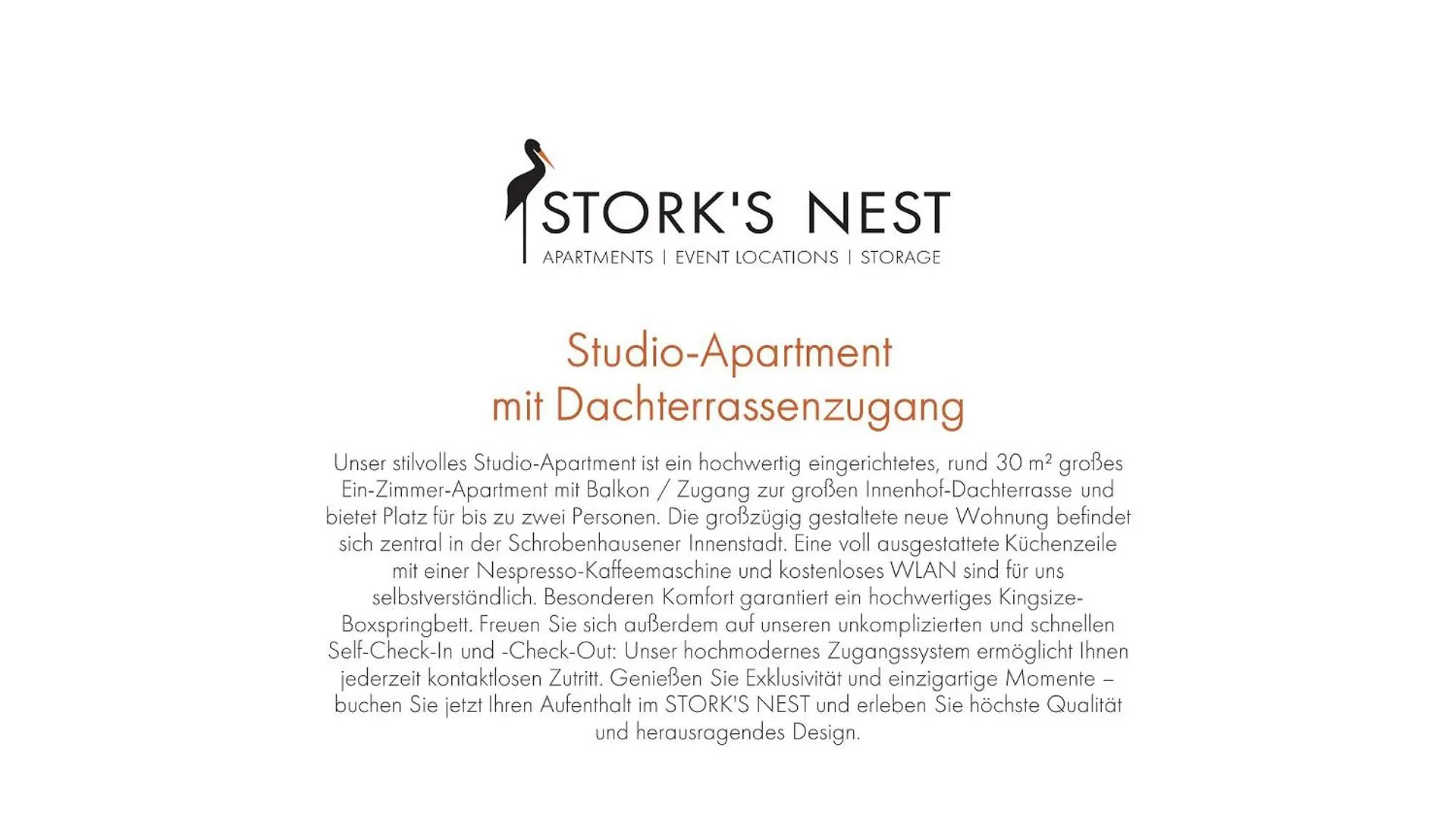 شقة Stork'S Nest شروبنهاوزن