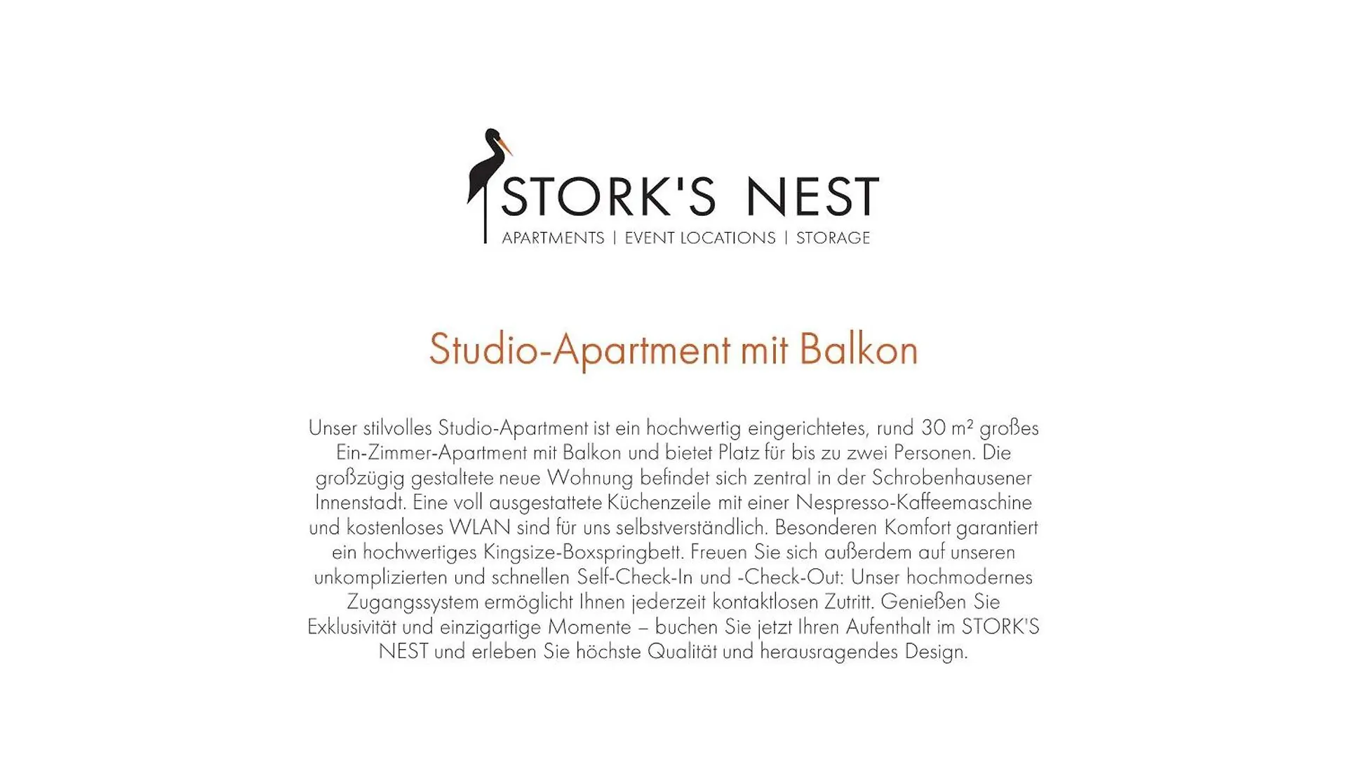 Апартаменты Stork'S Nest Шробенхаузен